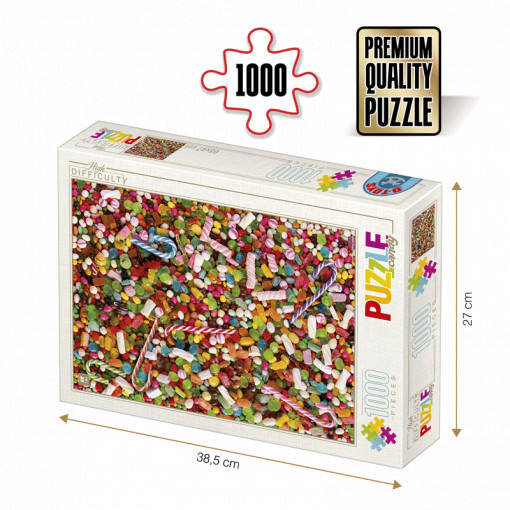 Puzzle High Difficulty - Puzzle adulți 1000 piese - Candy