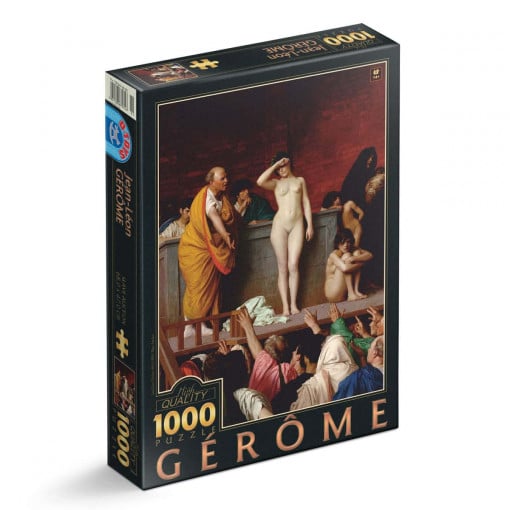 Puzzle Jean-Léon Gérôme - Puzzle adulți 1000 piese - Slave Auction