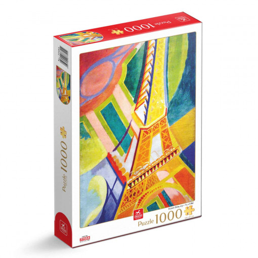 Puzzle Robert Delaunay - Tour Eiffel - Puzzle adulți 1000 piese