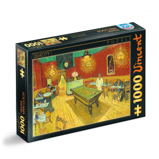 Puzzle Vincent van Gogh - The Night Café - Puzzle adulți 1000 piese