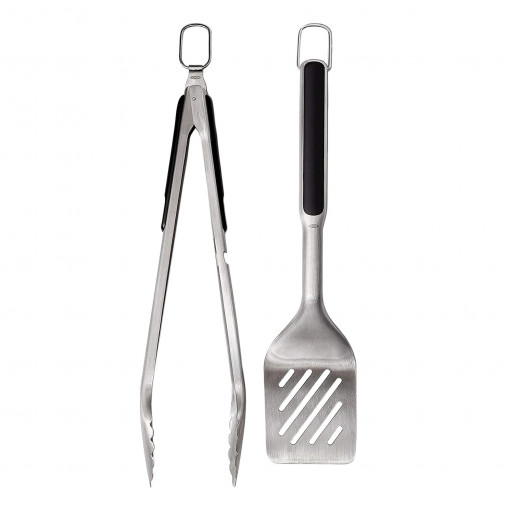 Set cleste si paleta gratar, inox - OXO