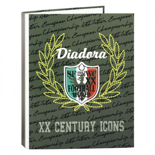 Biblioraft A4 cu 4 inele din carton colectia Diadora XX - Img 1