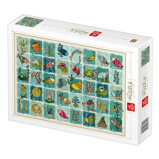 Puzzle adulți Pattern - Aquatic World - Puzzle adulți 1000 piese