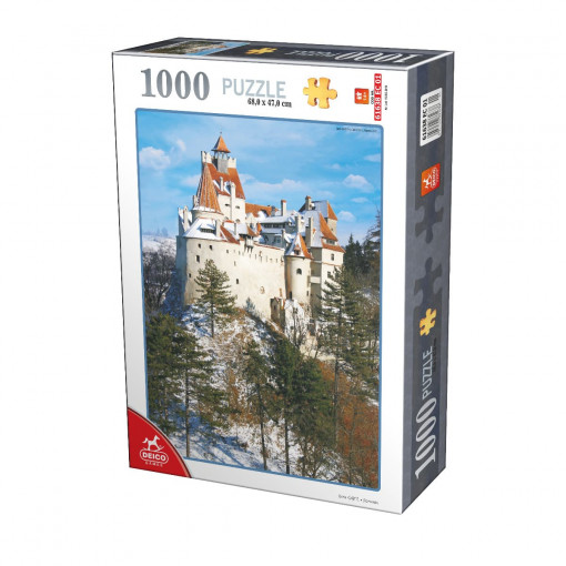 Puzzle Castelul Bran - Puzzle adulți 1000 piese