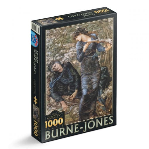 Puzzle Edward Burne-Jones - Puzzle adulți 1000 piese - The Beguiling of Merlin