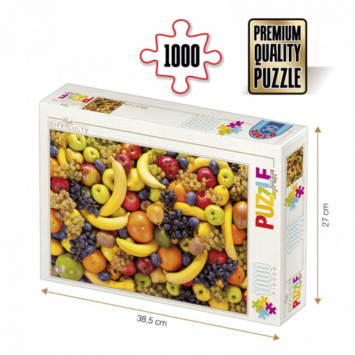 Puzzle High Difficulty - Puzzle adulți 1000 piese - Fruit / Fructe