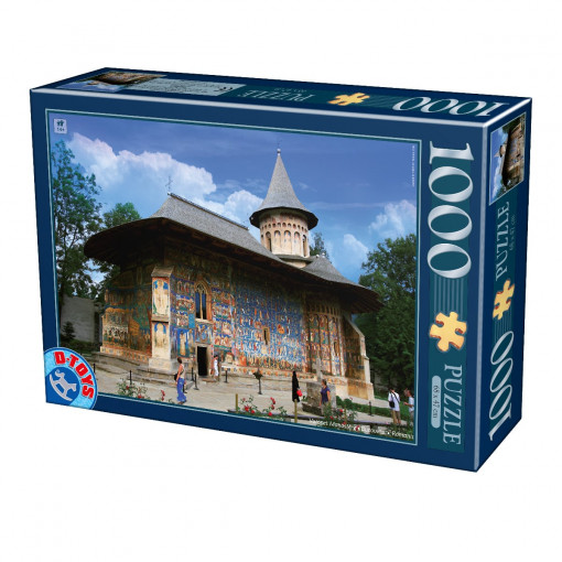 Puzzle Mănăstirea Voroneț - Puzzle 1000 piese - Imagini din România