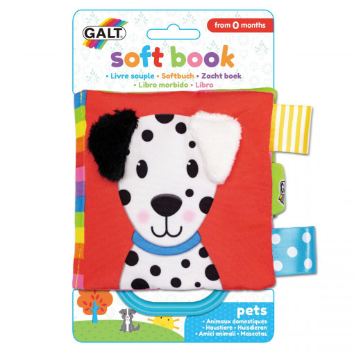 Soft Book: Carticica moale Pets