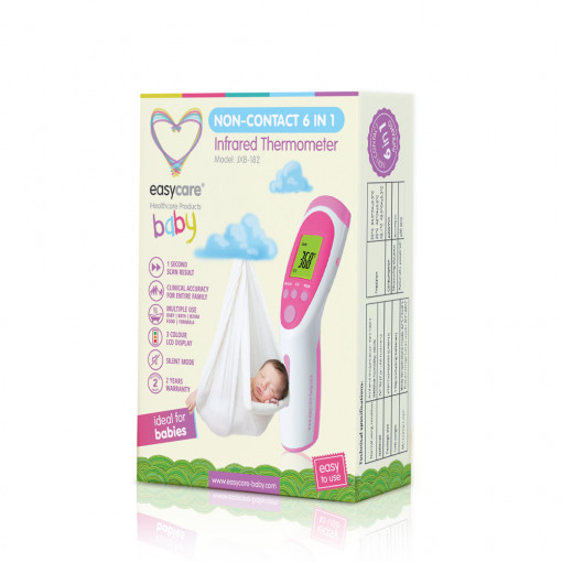 Termometru non contact multifunctional 6in1 EASYCARE Baby cu infrarosu