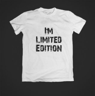 Tricou alb "Limited edition"