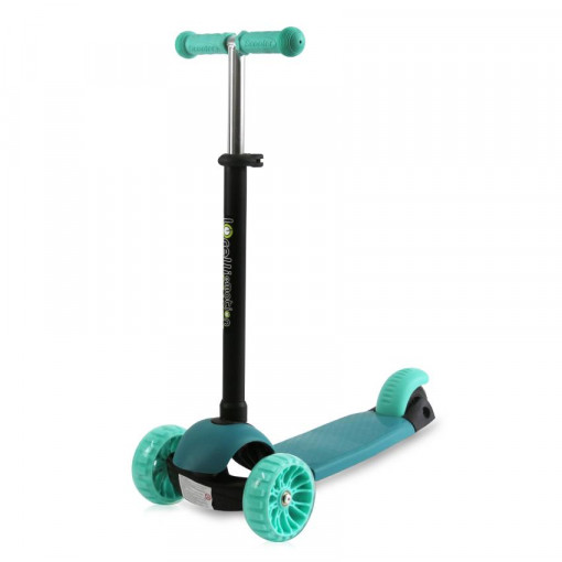 Trotineta reglabila pentru coopii, Draxter, 3 ani+, Mint Green