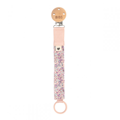 BIBS x LIBERTY - Lantisor clip pentru suzeta, Eloise Blush