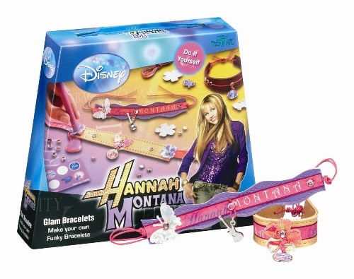 Brățări strălucitoare Hannah Montana - Set creativ Totum