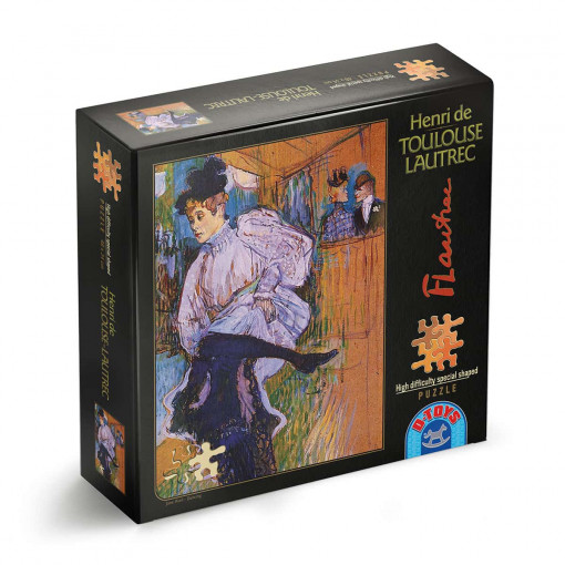 Puzzle Henri de Toulouse-Lautrec - Puzzle Special 515 piese - Jane Avril Dancing