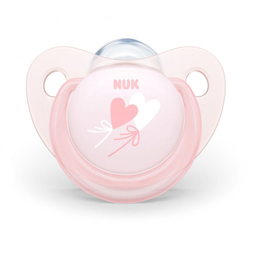 Suzeta Nuk Baby Rose Silicon M2 Baloane 6-18 luni
