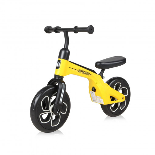 Bicicleta fara pedale Spider, Yellow