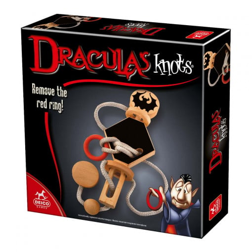 Puzzle 3D Dracula’s Knots 3 - Joc de logică cu piese din lemn