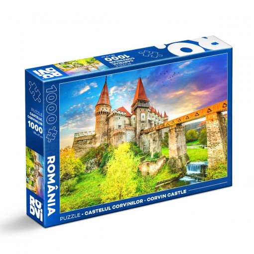 Puzzle Castelul Corvinilor - Puzzle adulți 1000 piese - Imagini din România