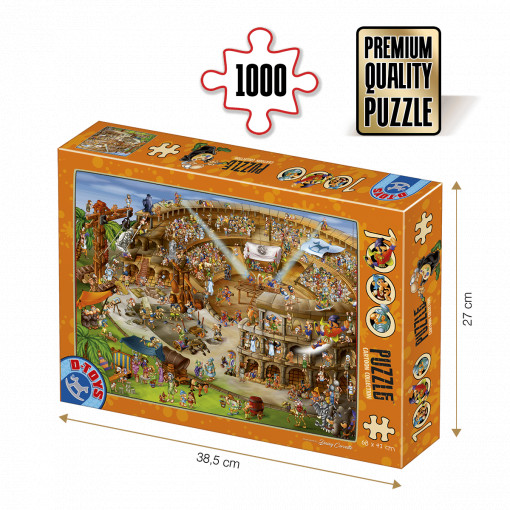 Puzzle Colosseum - Puzzle adulți 1000 piese - Cartoon Collection