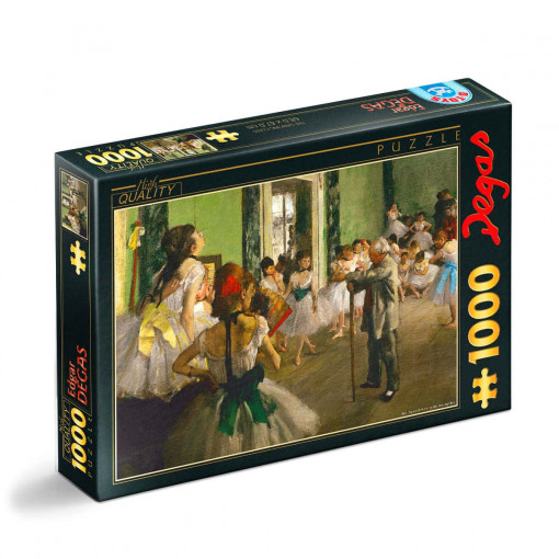 Puzzle Edgar Degas - Puzzle adulți 1000 piese - The Ballet Class