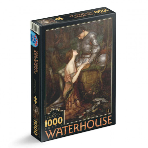 Puzzle John William Waterhouse - Puzzle adulți 1000 piese - Lamia