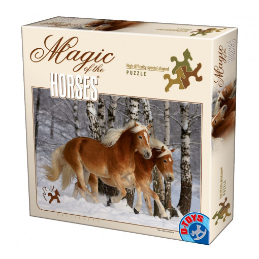 Puzzle Magic of the Horses - Haflingers - 3 - Puzzle Special 239 piese