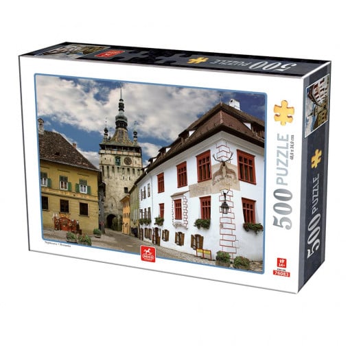 Puzzle Sighișoara - Puzzle 500 piese