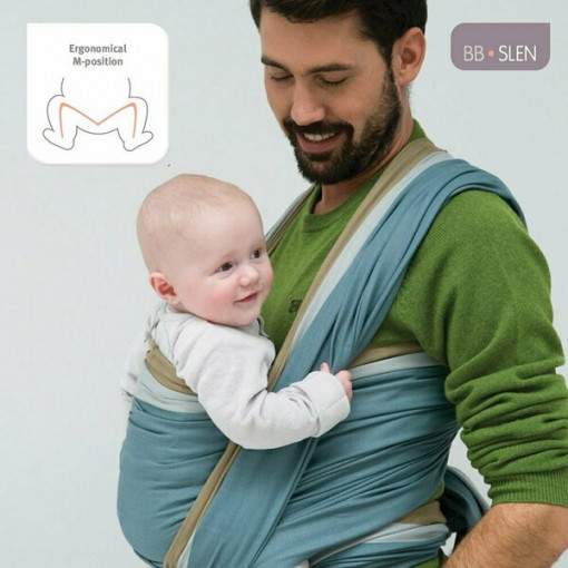 Sistem de purtare Babylonia BB-Slen 490 cm, 3.5kg-15kg. PASSION FRUIT