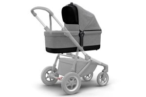 Accesoriu Thule Sleek Bassinet - Landou pentru Thule Sleek Grey Melange - Img 2