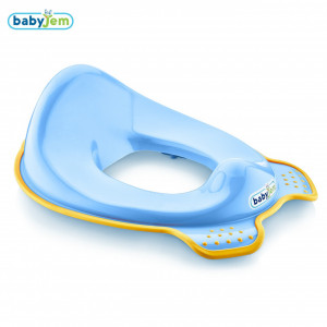 Adaptor colac WC copii BabyJem (Culoare: Roz/Galben)