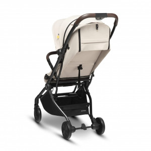 Carucior sport pliabil Skiddou Espoo+ Vanilla Delight, ultracompact pentru calatorii, Beige - Editie Limitata