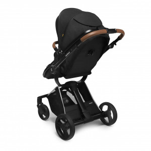 Carucior transformabil 2 in 1 Skiddou Nasjo Onyx, Negru