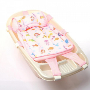 Hamac din spuma pentru cadita BabyJem Ocean Baby (Culoare: Alb)