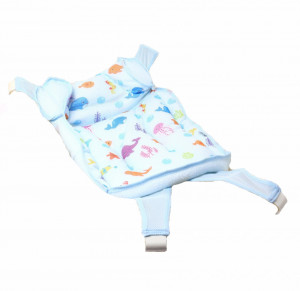 Hamac din spuma pentru cadita BabyJem Ocean Baby (Culoare: Roz)