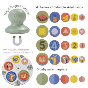 Joc magnetic Taf Toys - Puzzle Peek-A-Boo - Img 3