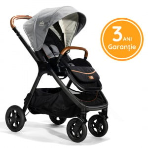 Joie - Carucior multifunctional Finiti Signature, Carbon - Img 2