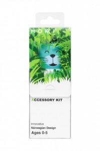 Kit accesorii pentru ochelari de soare MOKKI Click&Change, bleu