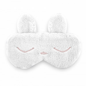 Masca bebelusi pentru somn BabyJem Sleeping Bunny (Culoare: Gri)