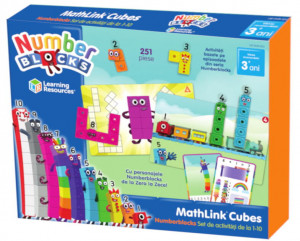 MathLink®Cubes Numberblocks in romana - Set de activitati de la 1 - 10 - Img 1