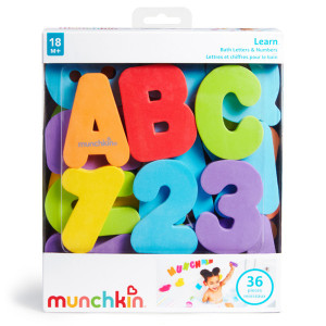 Munchkin Jucarie De Baie Learn - Letters & Numbers - Img 8