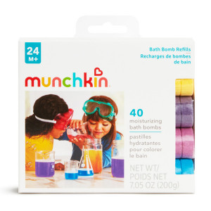 Munchkin Set 40 Tablete De Baie - Rezerve Colour Buddies 24L+ - Img 6