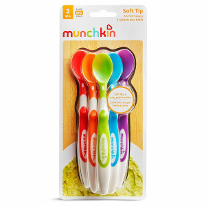 Munchkin Set Lingurite Pentru Bebelusi, Cu Varf Moale, Set 6 Buc., 3L+ - Img 6