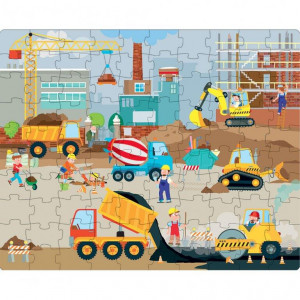 Puzzle (30 piese) cu carte - Vehicule - Img 3