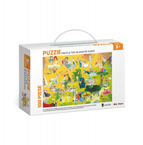 Puzzle - Mami si tati se poarta ciudat (100 piese) - Img 1