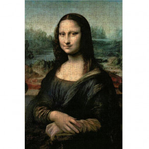 Puzzle Mona Lisa (300 piese+carte) - Img 5