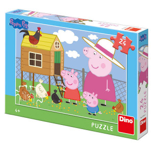 Puzzle - Peppa Pig - Puisorii (24 piese) - Img 1