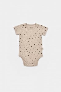 Set 2 body-uri bebe unisex Girafa, BabyCosy, 100% bumbac organic (Marime: 6-9 luni)