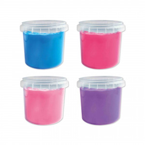 Set acuarele pentru degete, culori trendy (4 x 110ml) - Img 2