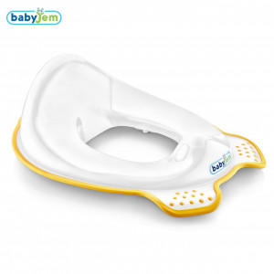 Adaptor colac WC copii BabyJem (Culoare: Bleu/Galben)