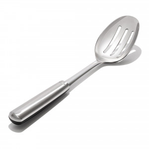 Lingura pentru gatit cu fante, inox, 30,4 cm - OXO - Img 3